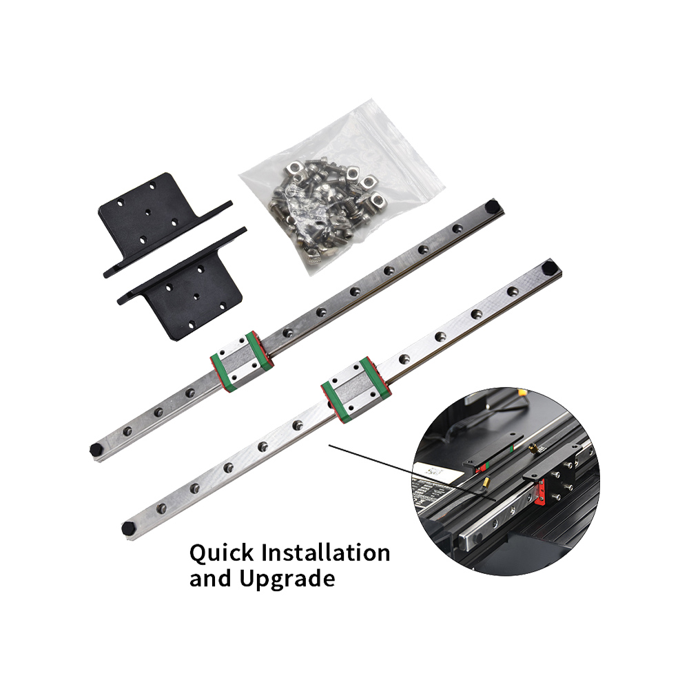 Linear Rail Mgn12H Set - Ender3/V2PRO Dual-Y-Achsen-Linearführung Upgrade-Kit MGN12H 300MM Linearschiene
