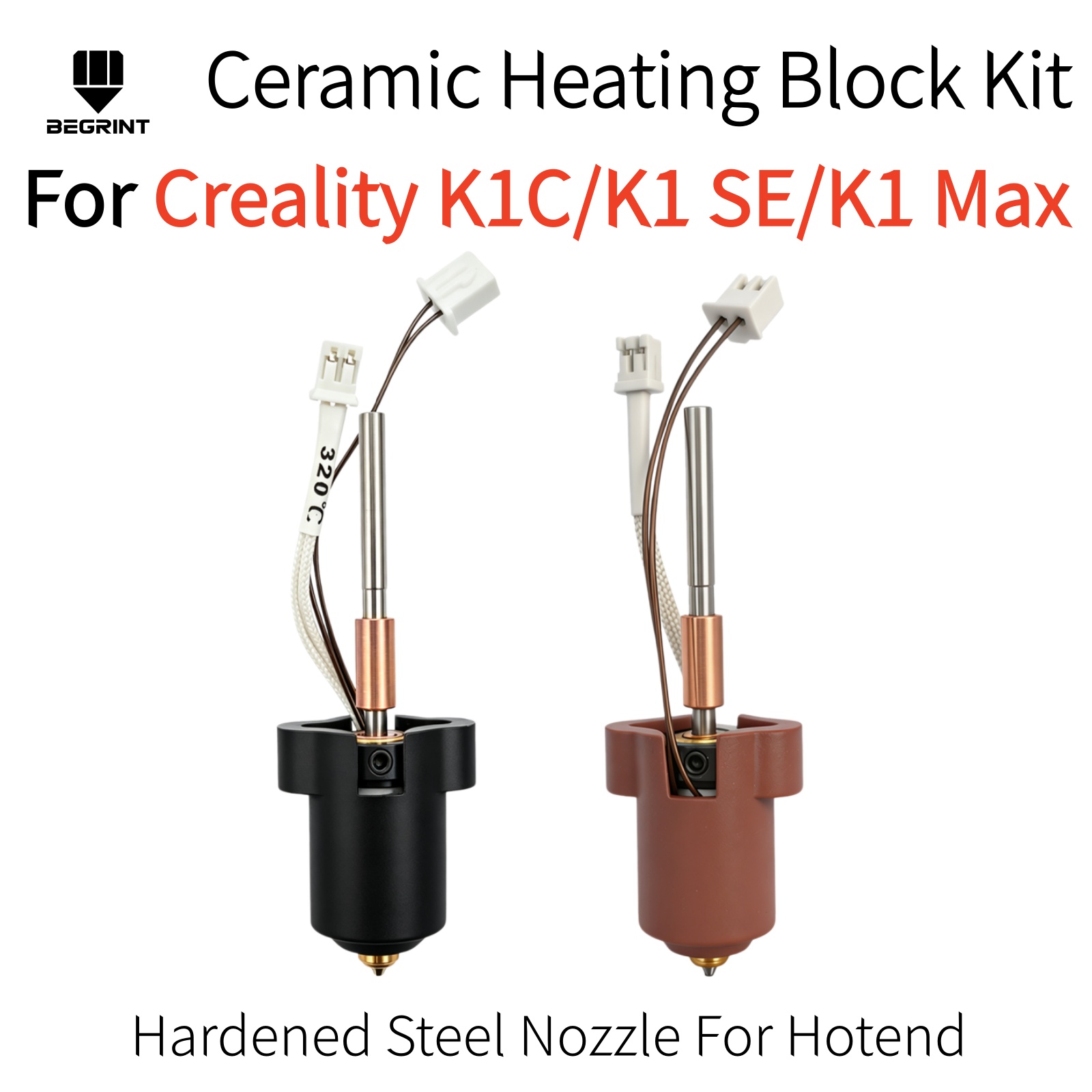 High Flow Ceramic Hotend - Für Creality K1C K1 MAX K1