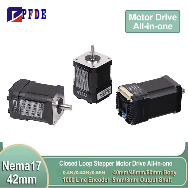 Closed Loop Stepper Motor Nema 17 - Nema17 Schrittmotor mit geschlossenem Regelkreis, integrierter
