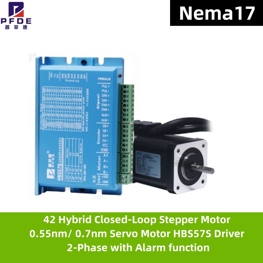 Closed Loop Stepper Motor Nema 17 - Nema17 42 Hybrid-Schrittmotor mit geschlossenem Regelkreis,