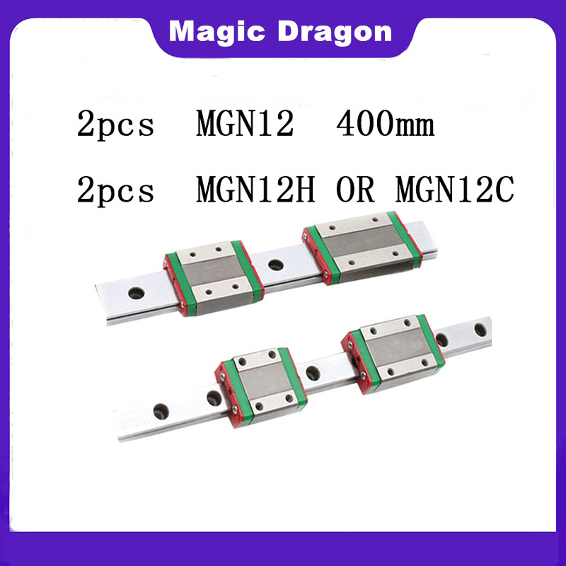 Linear Rail Mgn12H Set - Magic Dragon 2 Stück 12mm Linearführung