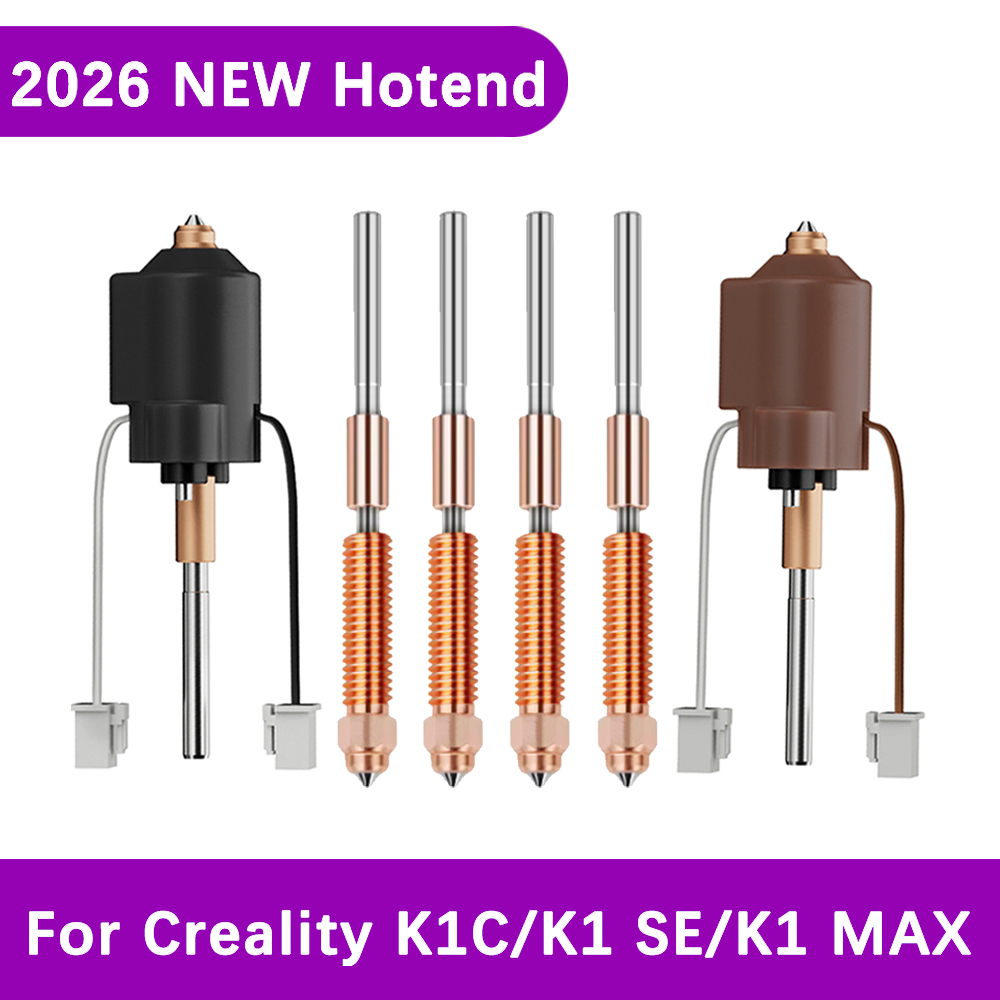 High Flow Ceramic Hotend - 2026 NEUER Hotend für Creality K1C