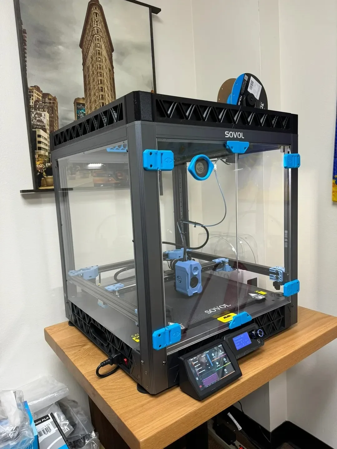 Corexy 3D Printer Kit - Sovol SV08 Full-PC-Gehäuse-Kit, einlagiges Design von