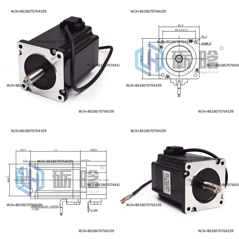 Closed Loop Stepper Motor Nema 17 - 2026 Hochdrehmoment Nema 17/23/34 450A/450b/450c Closed-Loop-Hohlwellen-Schrittmotoren