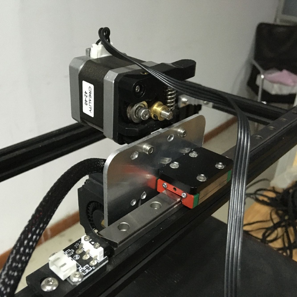Linear Rail Mgn12H Set - 1 Set Creality Ender5/Ender5 Pro X-Achsen-MGN12H-Linearschienen-Direkt-/Bowden-Umrüstplatten-Kit