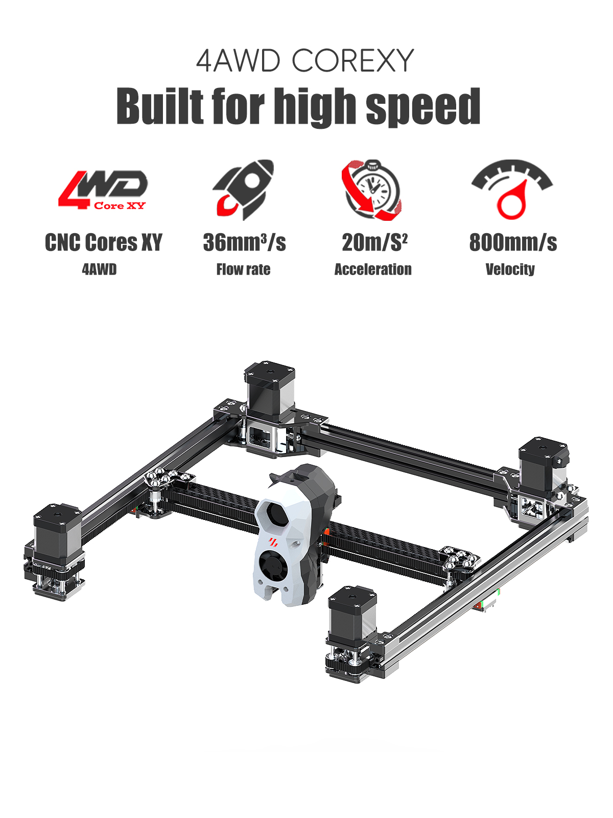 SIBOOR Voron Trident [Juni] 3D – Corexy 3D Printer Kit Bewertung und Preis