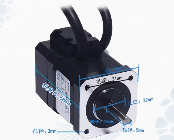 Nema17 42 Hybrid-Schrittmotor  – Closed Loop Stepper Motor Nema 17 Bewertung und Preis