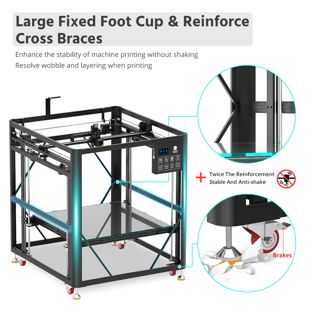 NEUESTE Tronxy VEHO Series 600 – Corexy 3D Printer Kit Bewertung und Preis