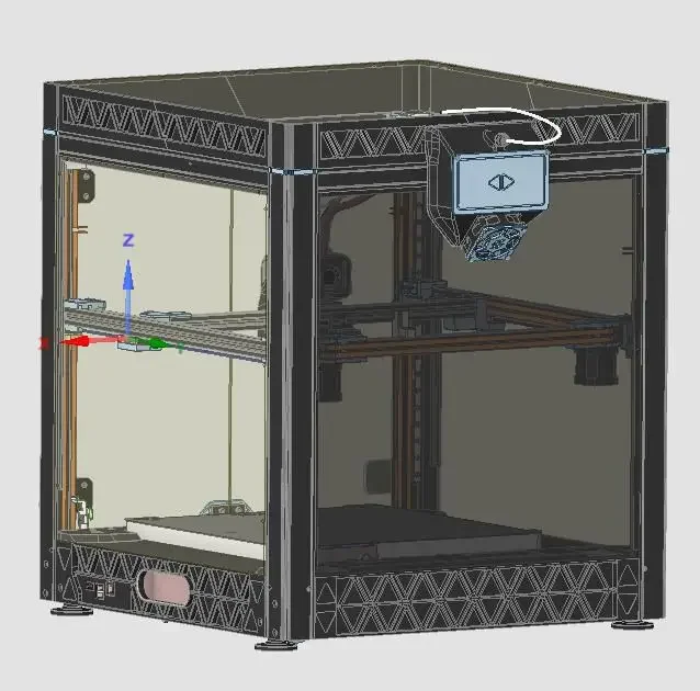 Sovol SV08 Full-PC-Gehäuse-Kit – Corexy 3D Printer Kit Bewertung und Preis