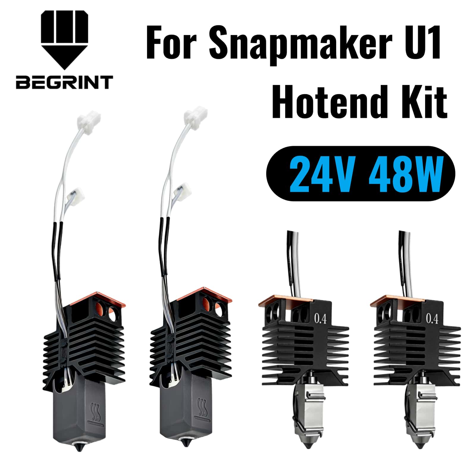 Für Snapmaker U1 Hotend 24V 48 – High Flow Ceramic Hotend Bewertung und Preis