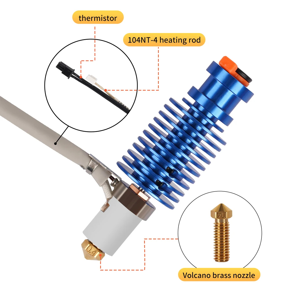 Volcano Hotend Kit 24V 60W für – Corexy 3D Printer Kit Bewertung und Preis